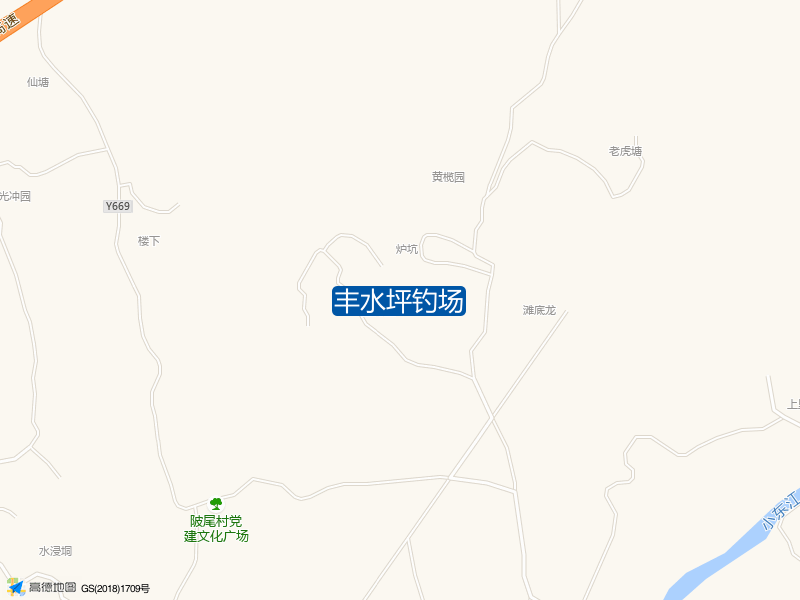 广东省茂名市高州市丰水坪村丰水坪钓场钓鱼点实景照片