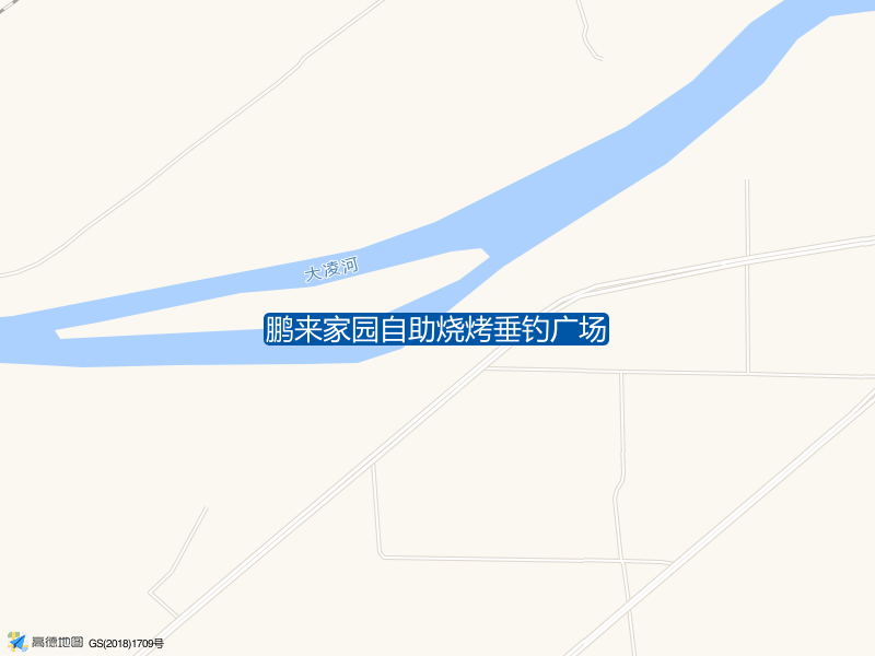 辽宁省朝阳市朝阳县小波罗赤村鹏来家园自助烧烤垂钓广场钓鱼点实景照片