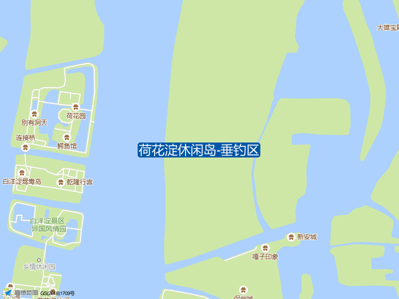 荷花淀休闲岛-垂钓区钓点照片