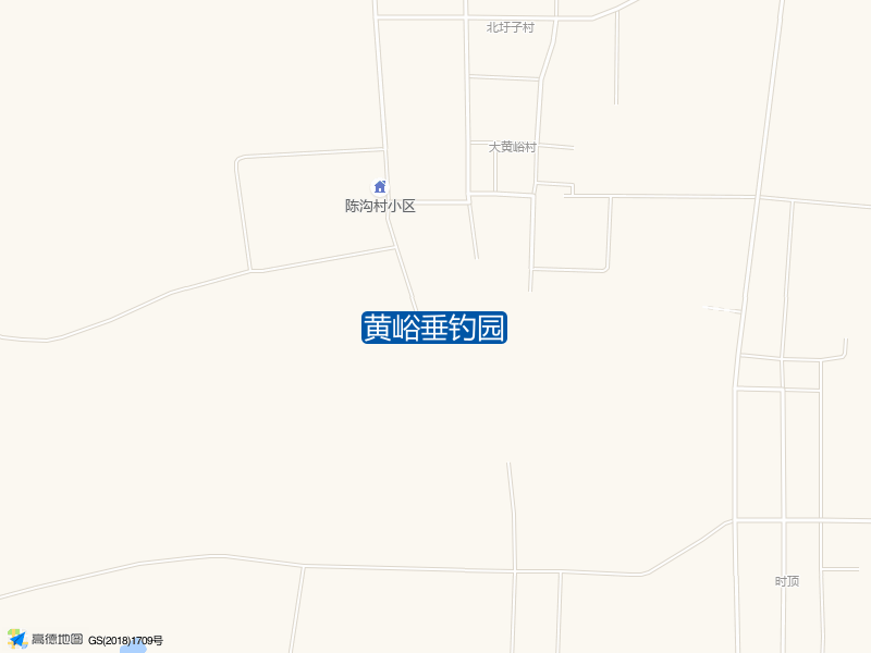 临沂市临沭县玉山镇袁黄峪村西黄峪垂钓园钓鱼点实景照片