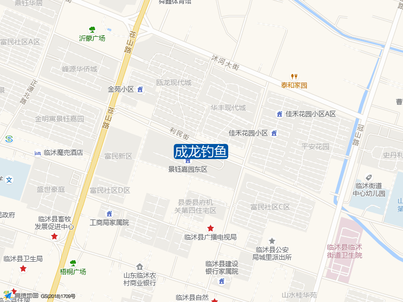 临沂市临沭县苍山北路菠萝树精品酒店(非自营店)南侧约200米成龙钓鱼钓鱼点实景照片