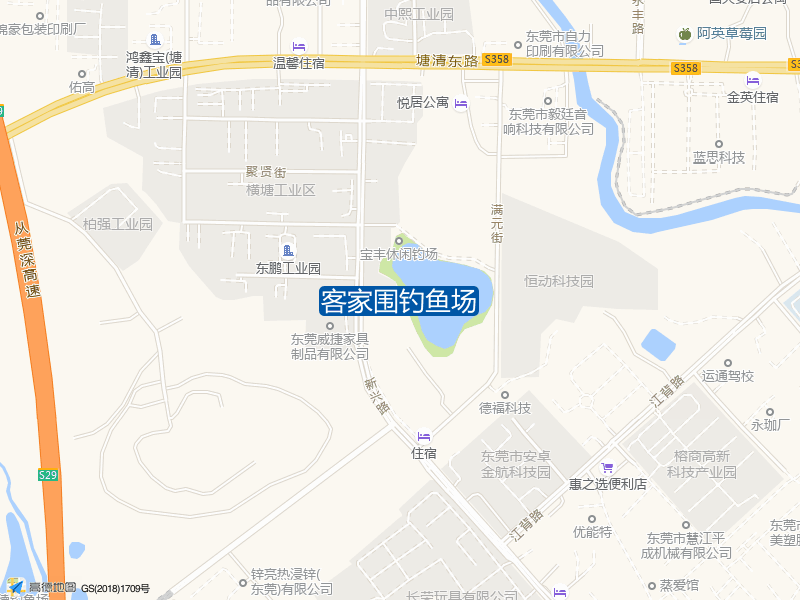 客家围钓鱼场钓点照片