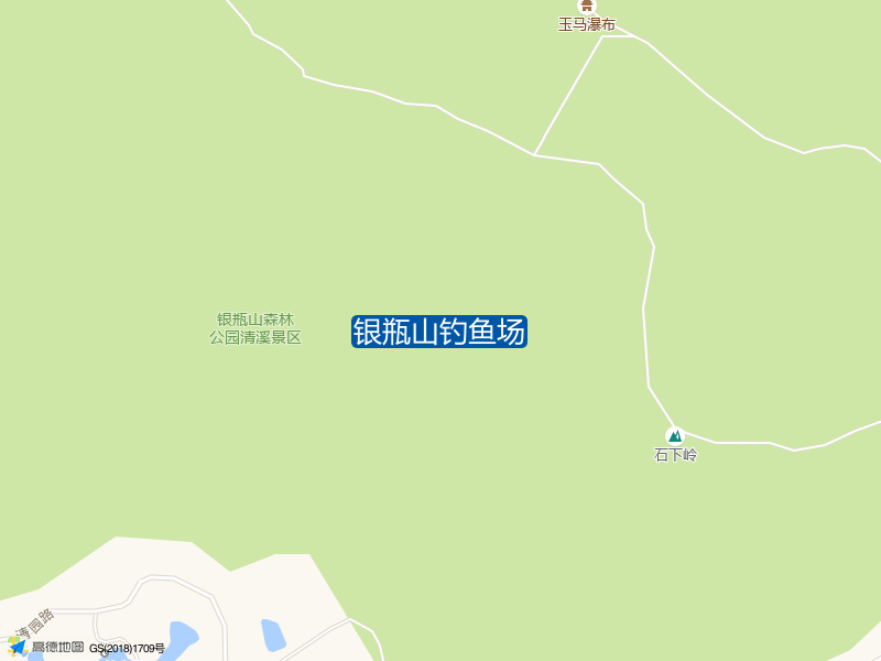 银瓶山钓鱼场钓点照片