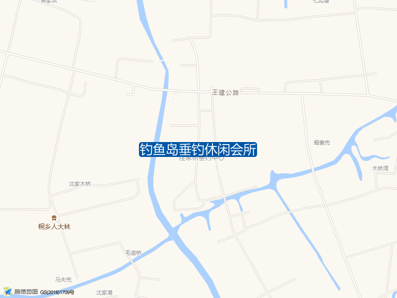 梧桐村委永安村百桃树脂厂东200钓鱼岛垂钓休闲会所钓鱼点实景照片