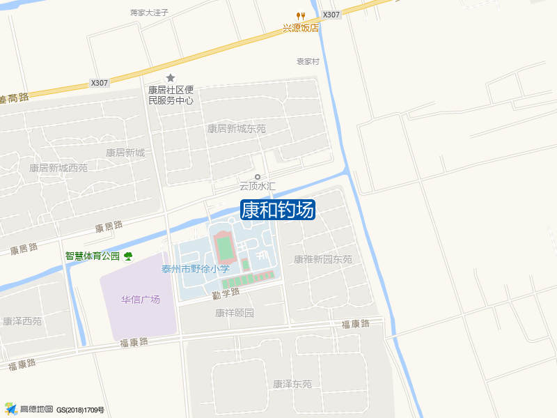 江苏省泰州市高港区康居路康和钓场钓鱼点实景照片