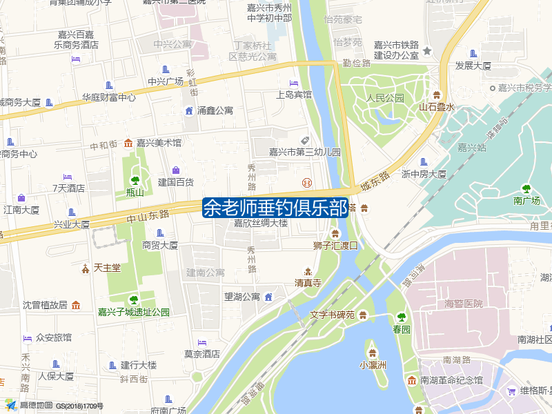 嘉兴市南湖区杨柳湾路紫荆花园余老师垂钓俱乐部钓鱼点实景照片