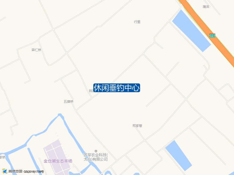 苏州市太仓市北稻香路与东丰收路交叉路口往西约150米休闲垂钓中心钓鱼点实景照片