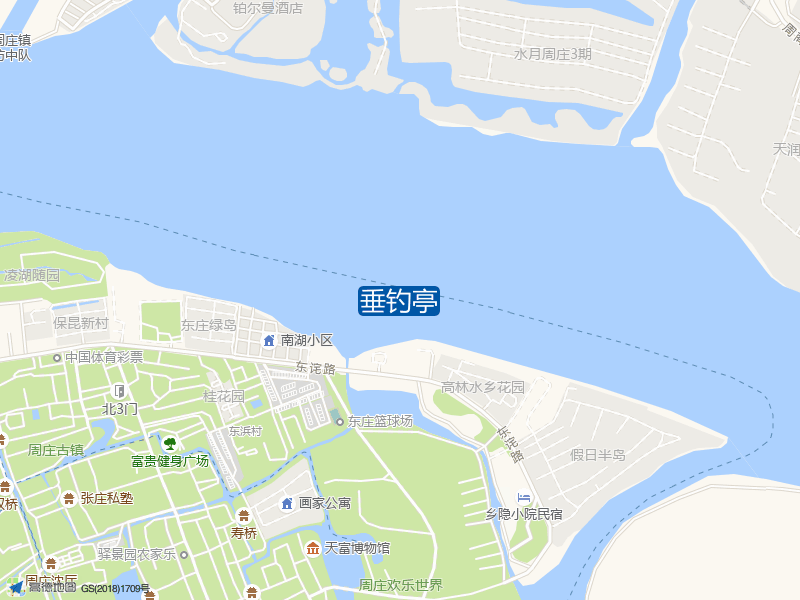 垂钓亭钓点照片