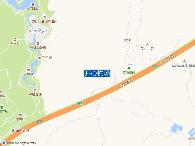 开心钓场钓点照片