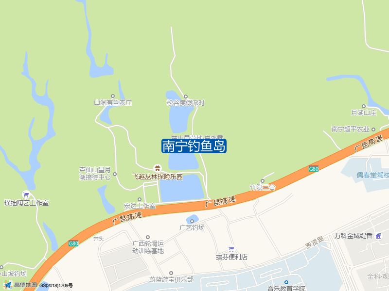 南宁钓鱼岛钓点照片