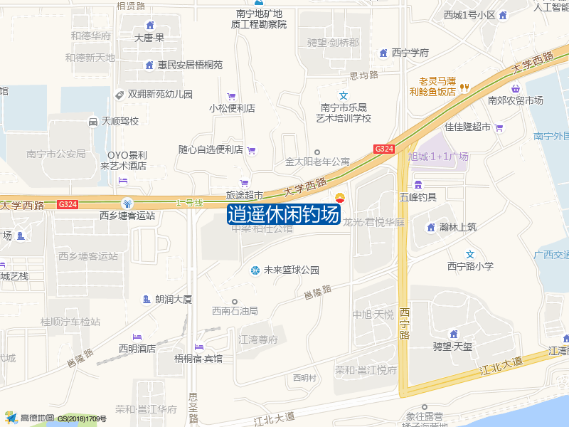 逍遥休闲钓场钓点照片