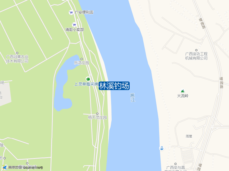 林溪钓场钓点照片