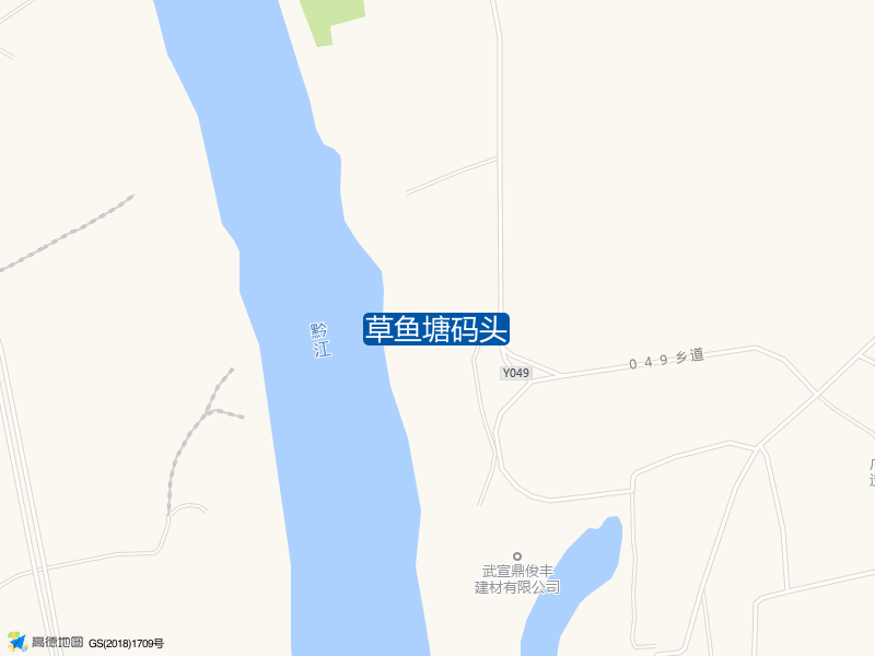 草鱼塘码头钓点照片