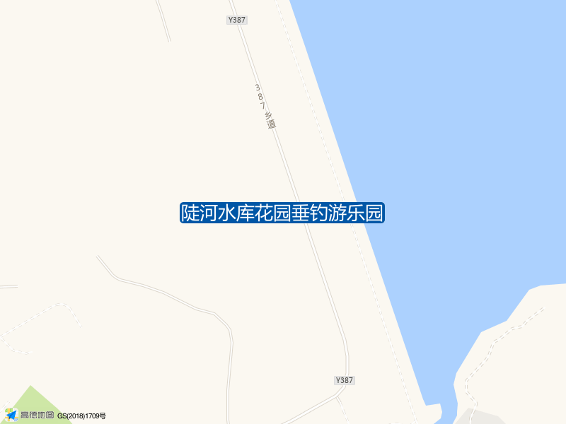 河北省唐山市开平区双桥镇陡河水库花园垂钓游乐园钓鱼点实景照片