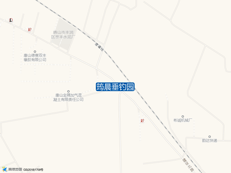 河北省唐山市丰润区丰润镇润泽路筠晨垂钓园钓鱼点实景照片